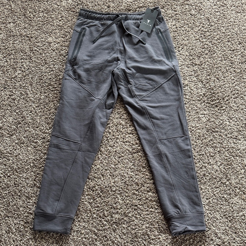 Titin Men’s Gray Jogger Pants Size S